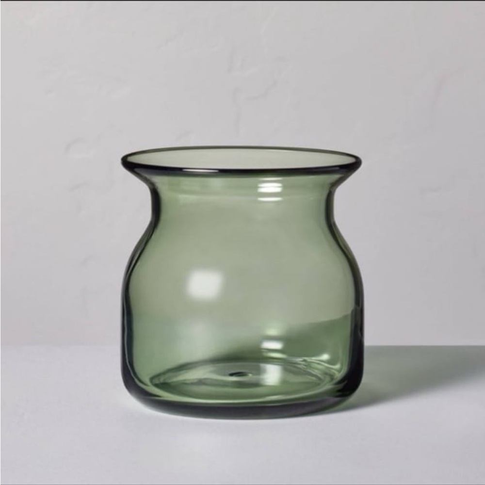 Target Elegant Green Glass Vase - Picture 9 of 9